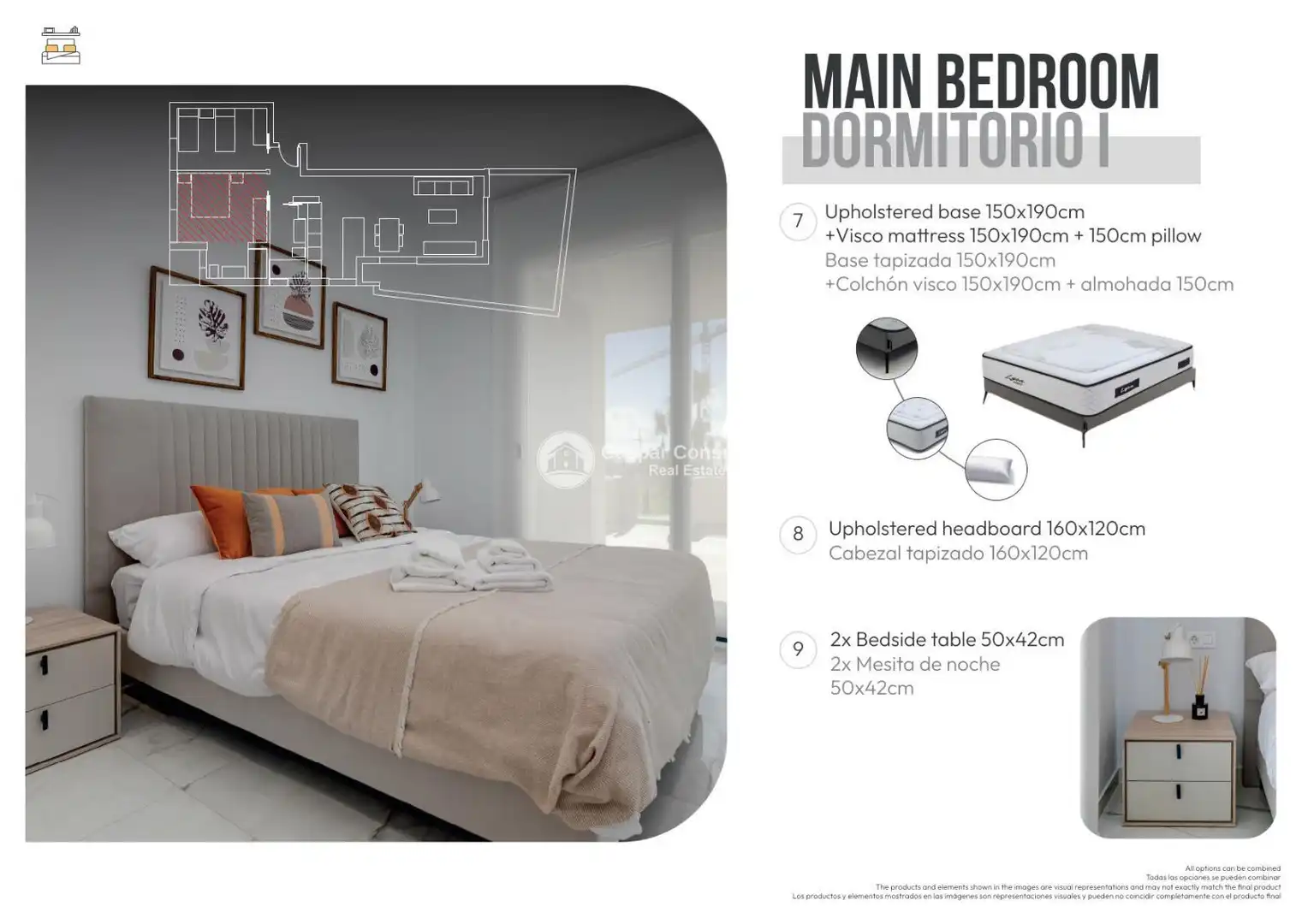 Dormitori de Apartament en venda en Torrevieja amb Aire condicionat, Calefacció i Terrassa