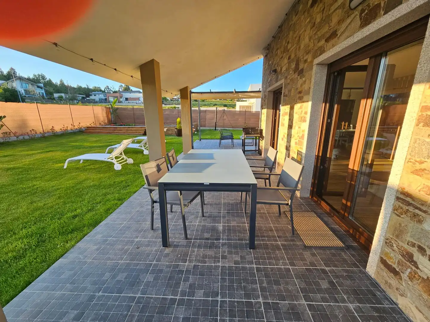 Terrassa de Casa o xalet en venda en Miño amb Jardí privat, Terrassa i Traster
