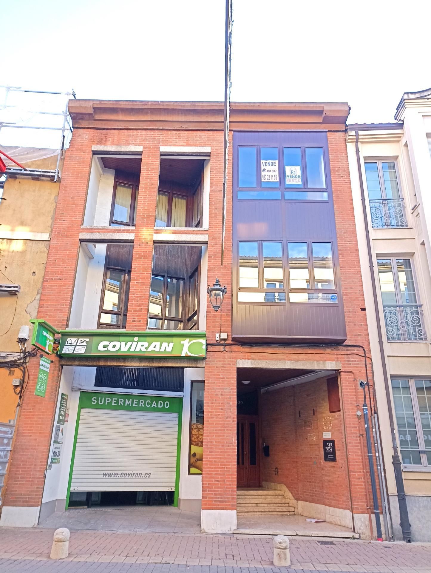 Exterior view of Flat for sale in León Capital   with Heating and Terrace