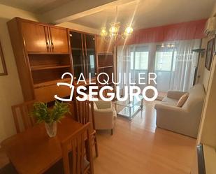 Living room of Flat to rent in  Madrid Capital  with Air Conditioner, Heating and Furnished