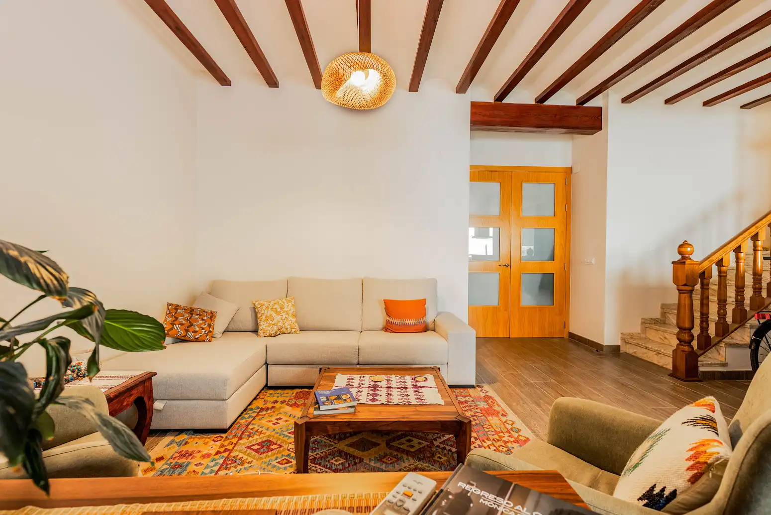 Sala de estar de Casa o chalet en venta en Xeresa con Aire acondicionado, Calefacción y Terraza