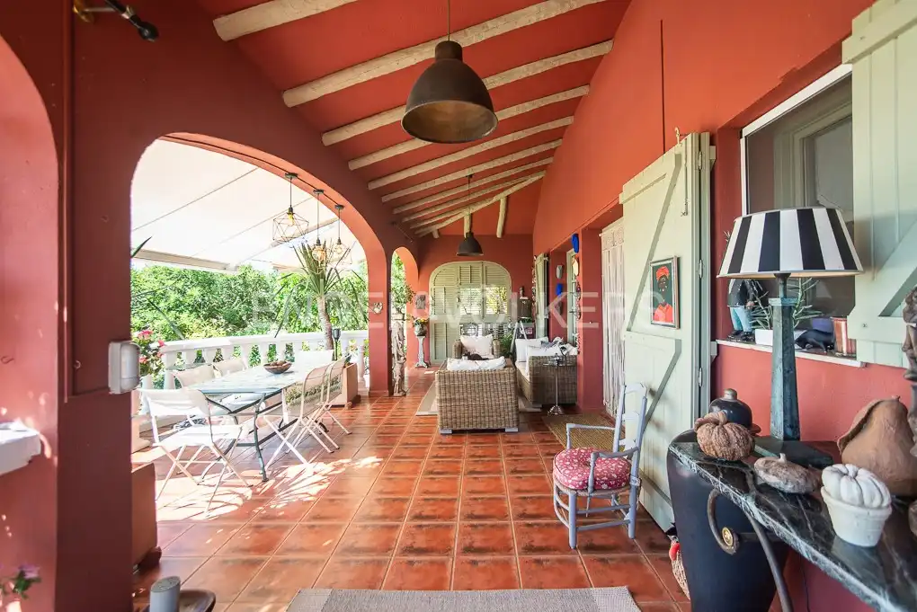 Terraza de Casa o chalet en venta en Càlig con Aire acondicionado, Calefacción y Jardín privado
