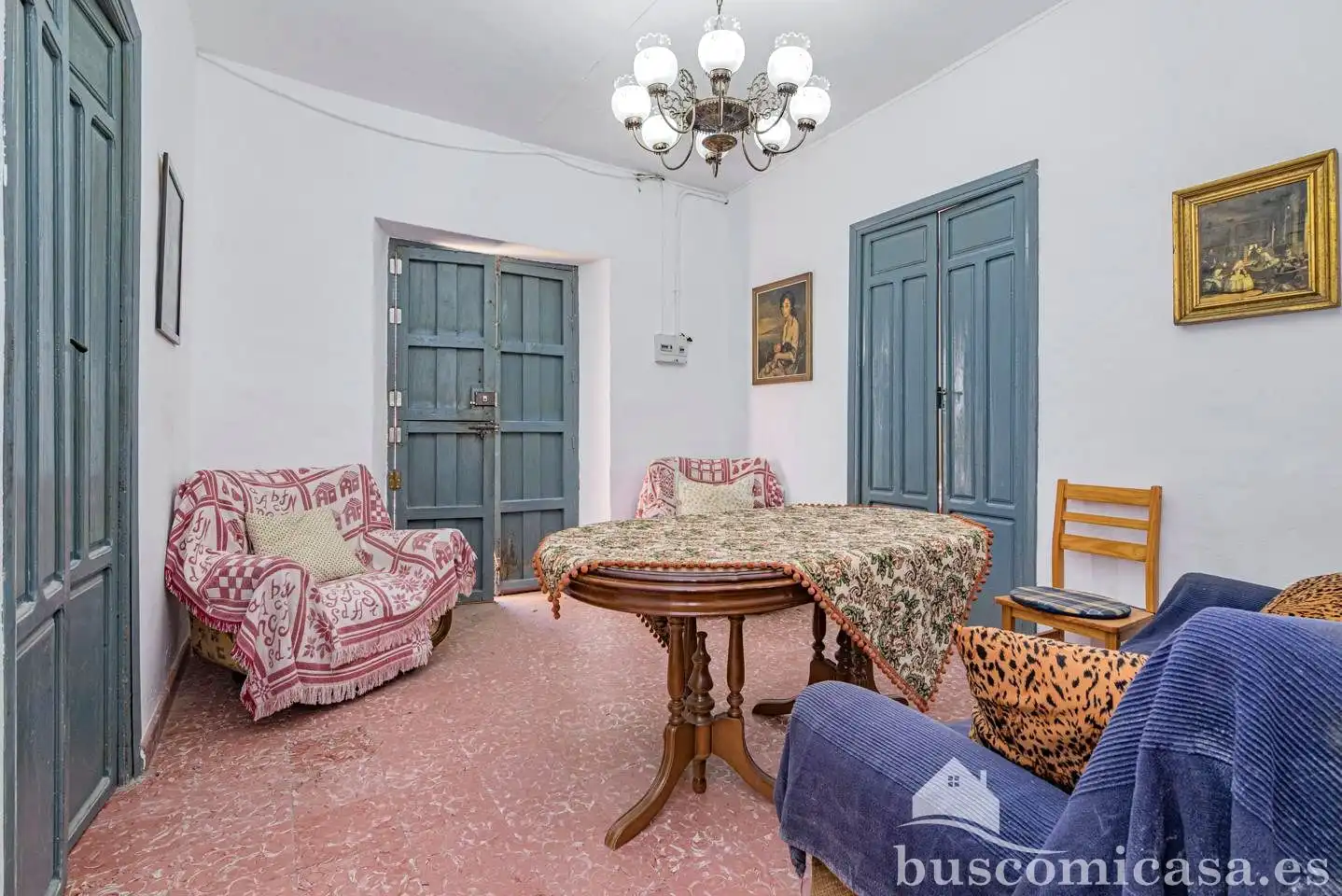 Sala de estar de Casa o chalet en venta en Molvízar con Jardín privado, Terraza y Trastero