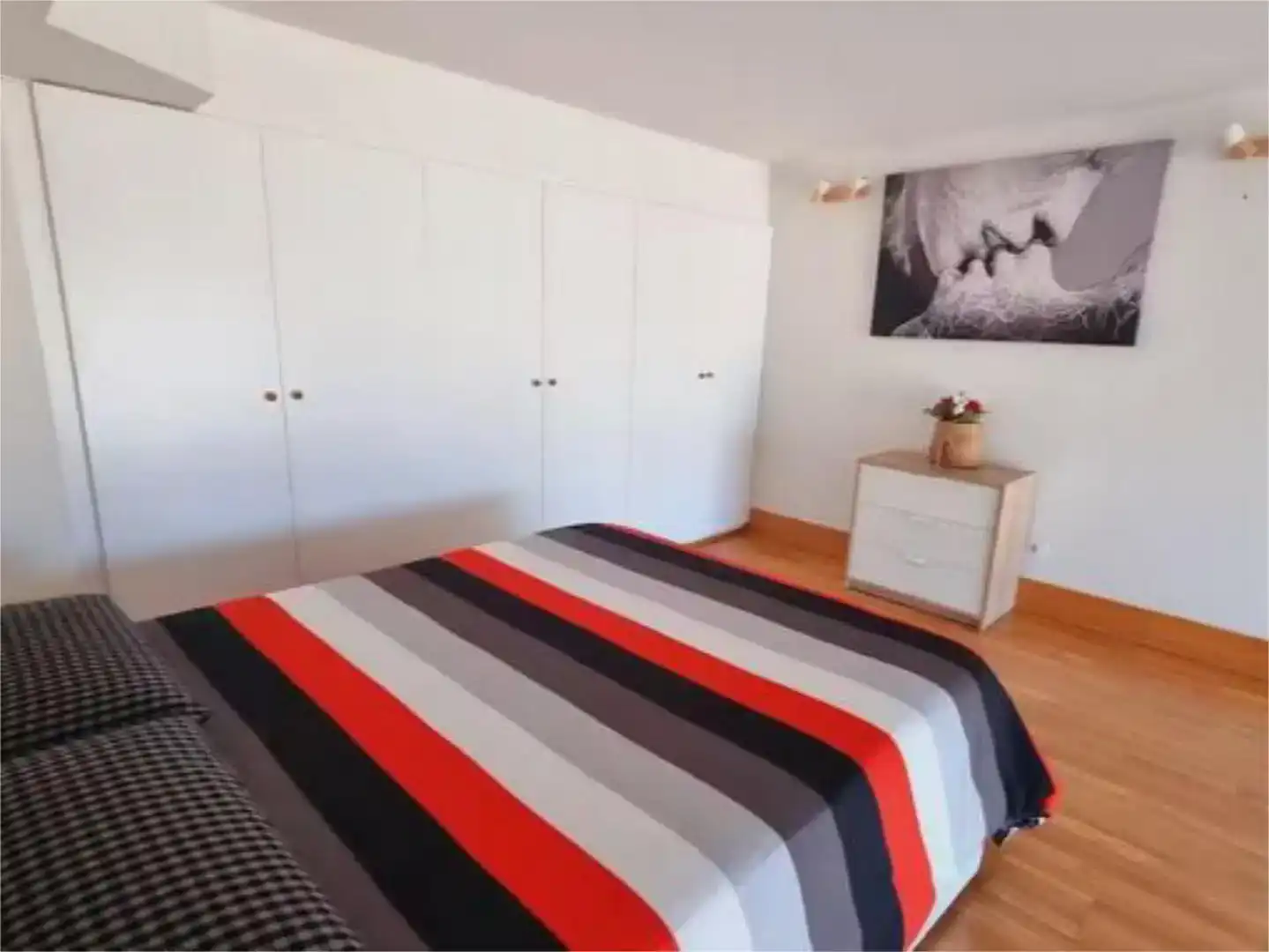 Bedroom of Apartments for rent in  Valencia Capital  with Air Conditioner