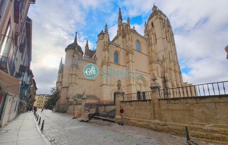 Vista exterior de Piso en venta en Segovia Capital con Aire acondicionado y Calefacción