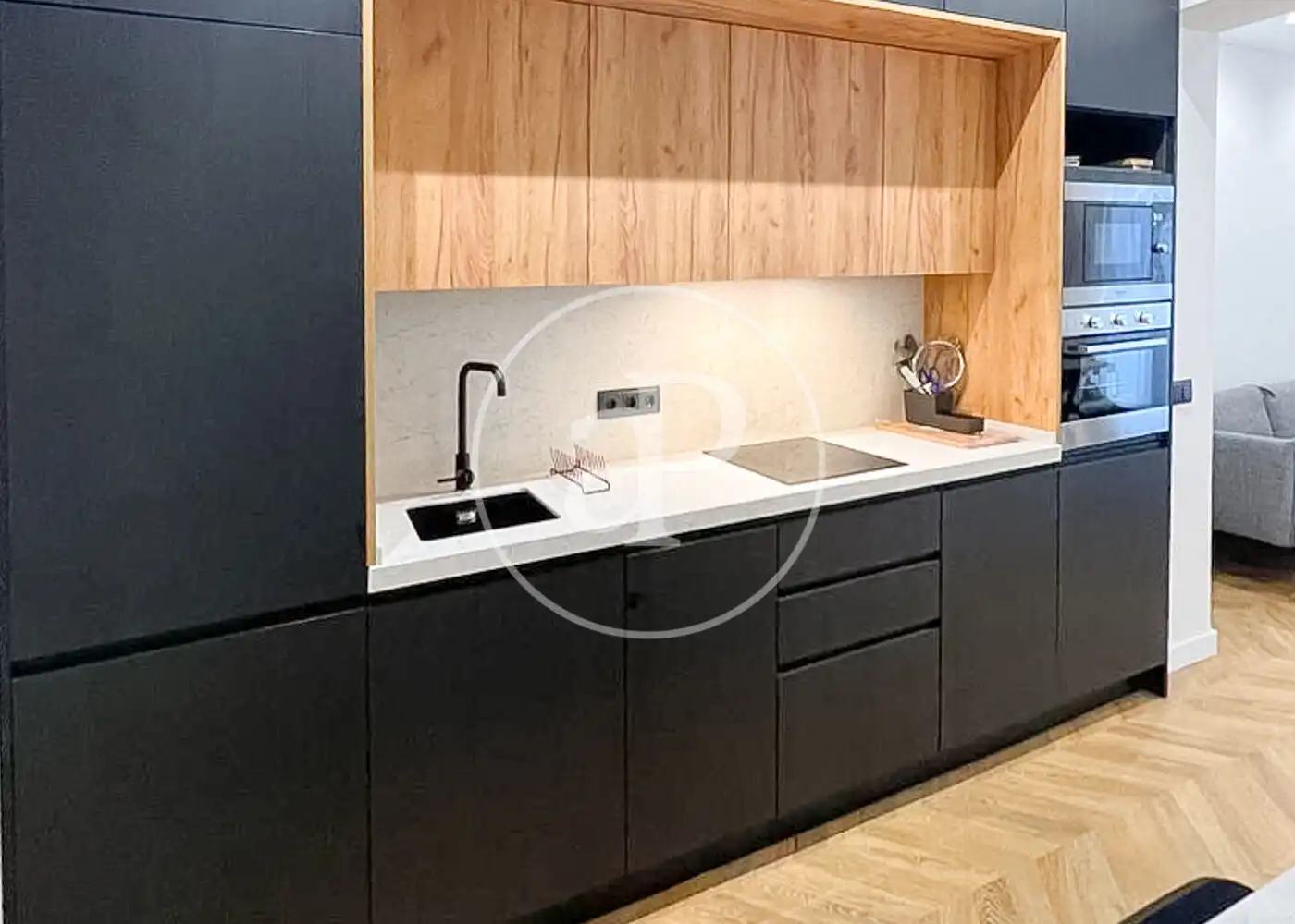 Küche von Wohnung zum Verkauf in Madrid mit Klimaanlage, Heizung und Möbliert