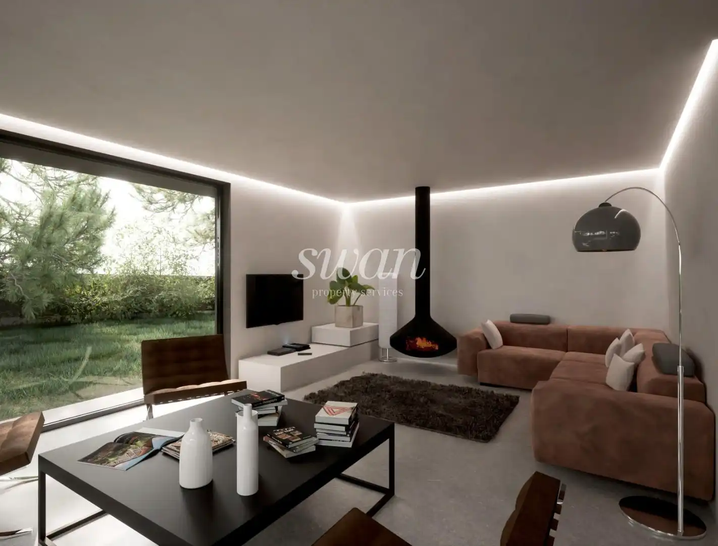 Sala de estar de Residencial en venta en Sant Cugat del Vallès