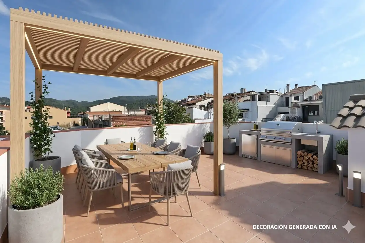 Terraza de Piso en venta en Sentmenat con Calefacción, Terraza y Trastero
