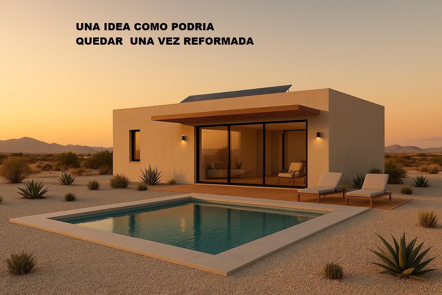 Finca rústica de lloguer amb opció a compra en Fortuna