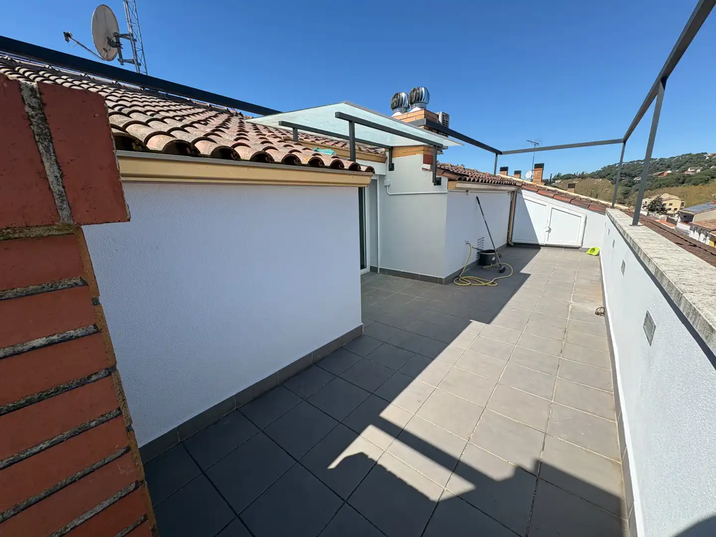 Terrasse von Maisonette zum Verkauf in Vallgorguina mit Klimaanlage, Heizung und Parkett