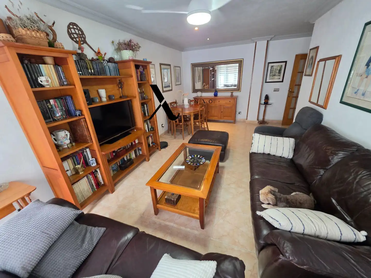 Wohnzimmer von Wohnung zum Verkauf in Murcia mit Klimaanlage, Heizung und Möbliert