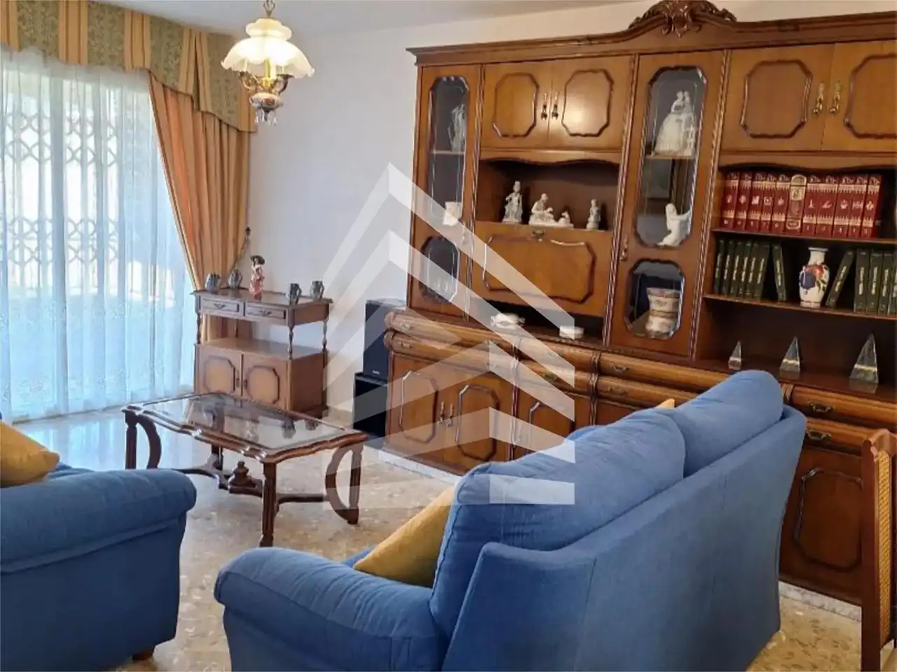 Sala d'estar de Pis en venda en Barcelona amb Aire condicionat, Calefacció i Terrassa