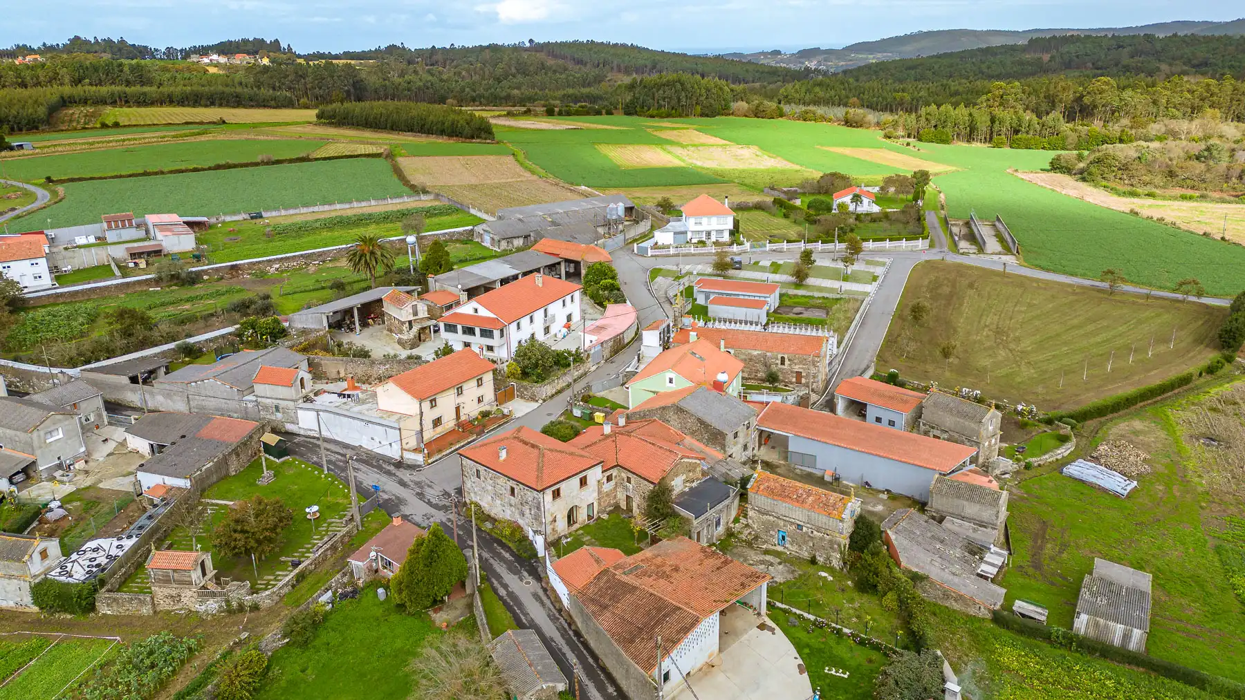 Vista exterior de Finca rústica en venta en A Laracha   con Amueblado