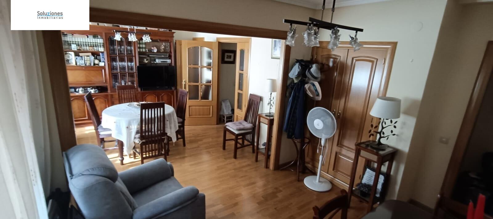 Dining room of Flat for sale in  Albacete Capital  with Heating, Storage room and Balcony