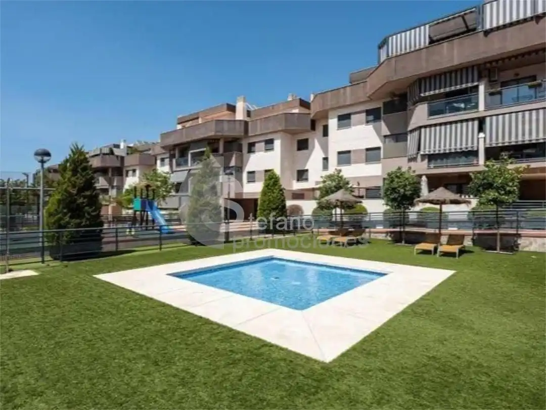 Exterior view of Ground floor for sale in Málaga  with Air Conditioner, Private garden and Parquet flooring