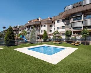 Exterior view of Planta baja for sale in Málaga Capital  with Air Conditioner, Private garden and Parquet flooring