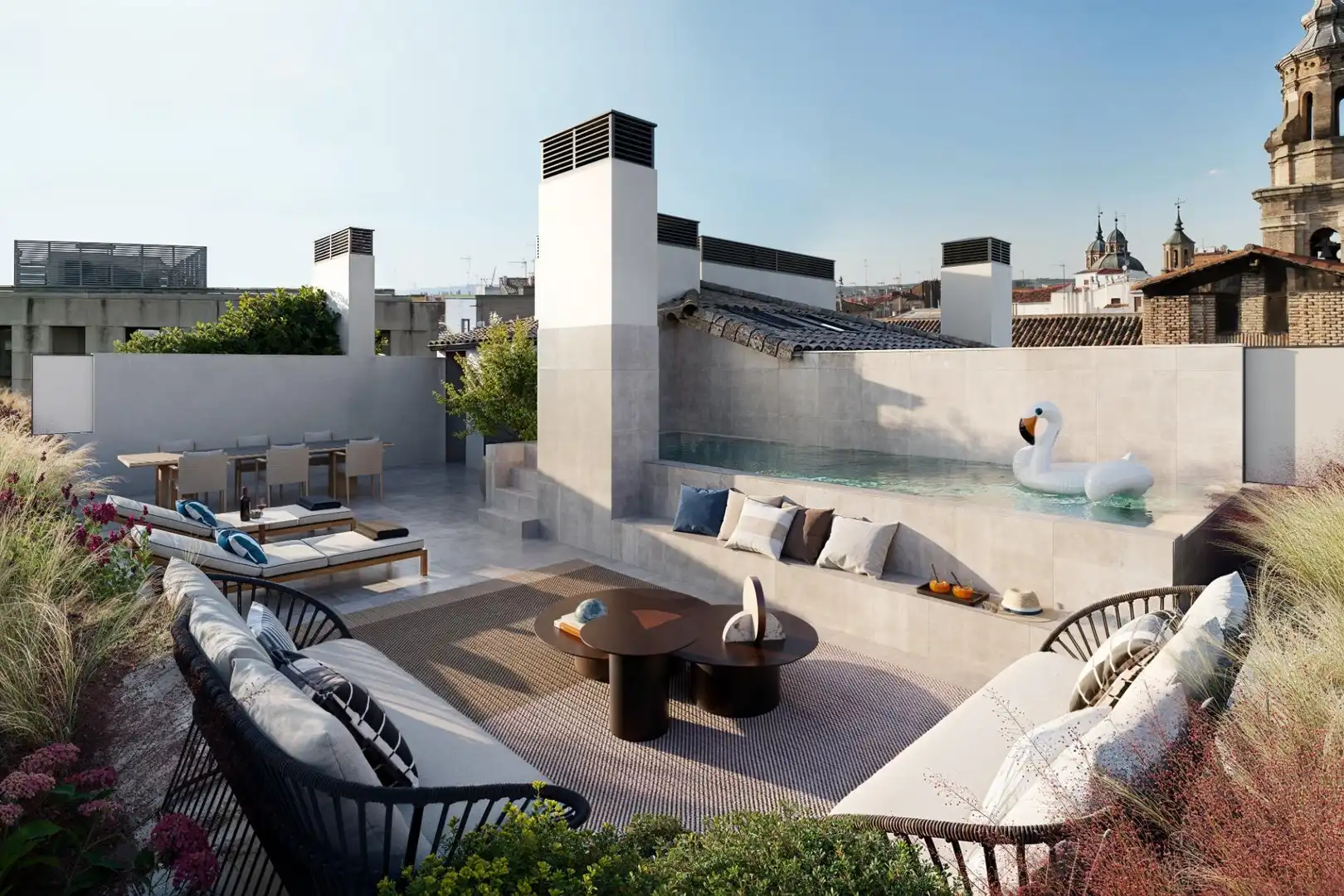 Terrace of Flat for sale in Zaragoza  with Air Conditioner and Heating