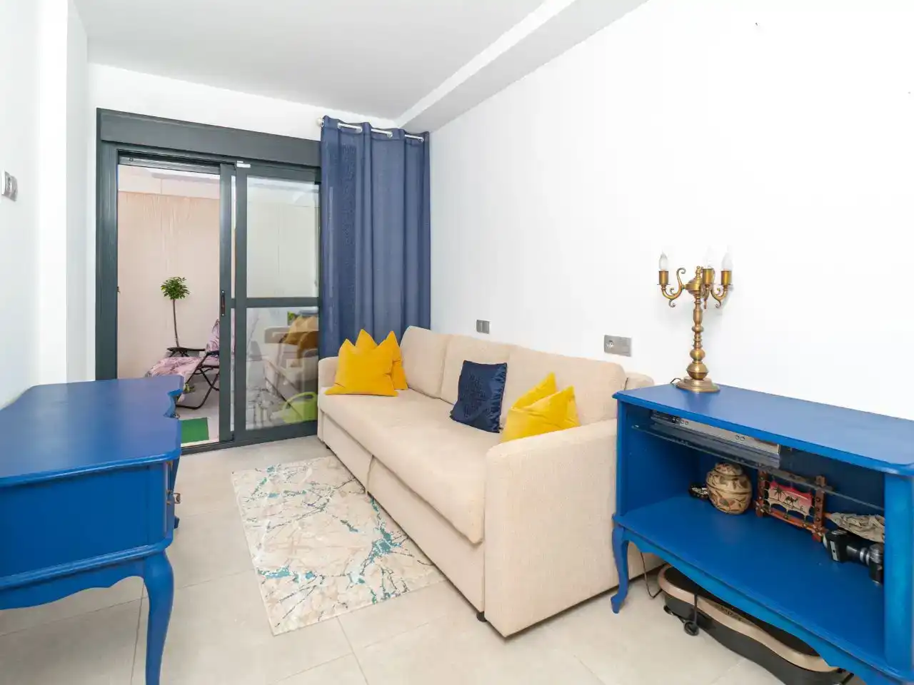 Sala d'estar de Pis en venda en San Pedro del Pinatar amb Aire condicionat i Piscina
