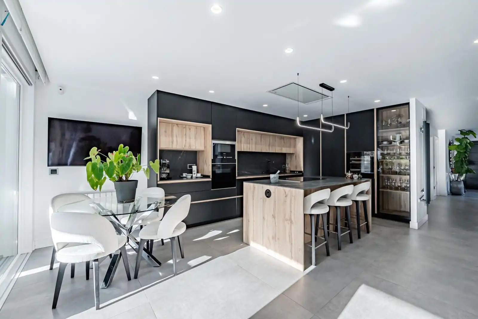 Cocina de Casa adosada en venta en Torrejón de la Calzada con Aire acondicionado, Calefacción y Terraza