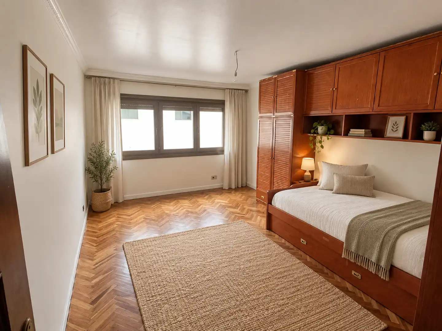 Dormitori de Casa o xalet en venda en Arteixo amb Jardí privat i Alarma