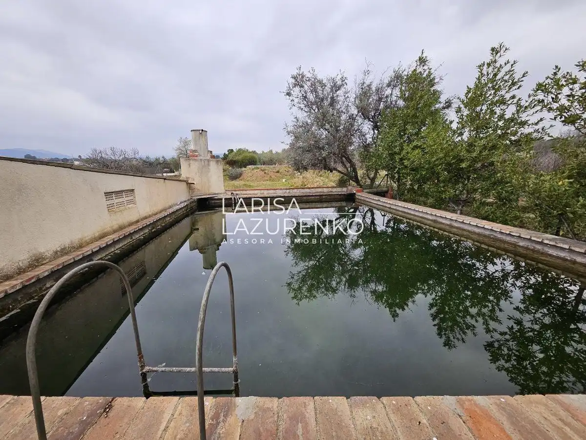 Piscina de Finca rústica en venda en Riudoms