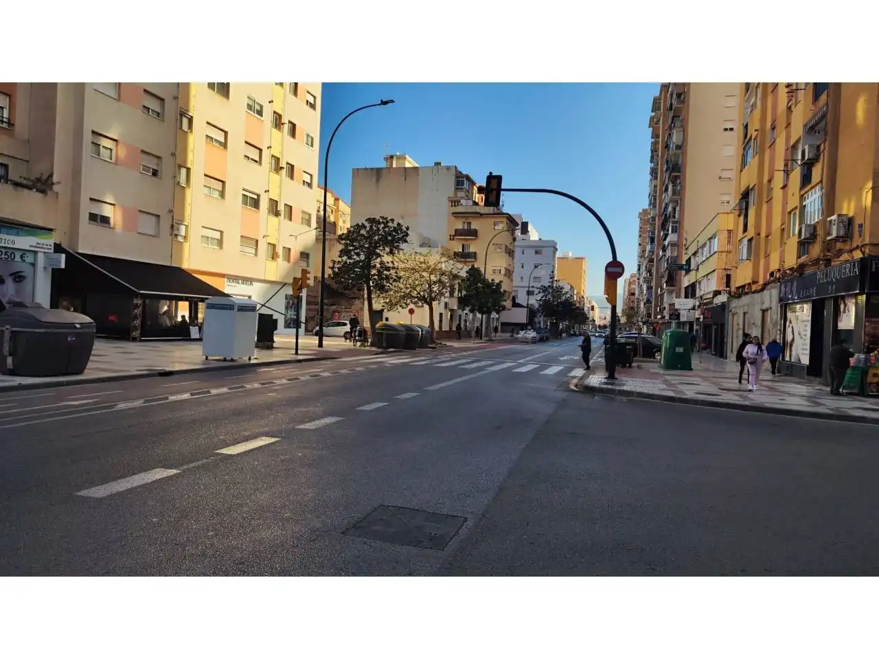 Vista exterior de Local de alquiler en Málaga con Aire acondicionado