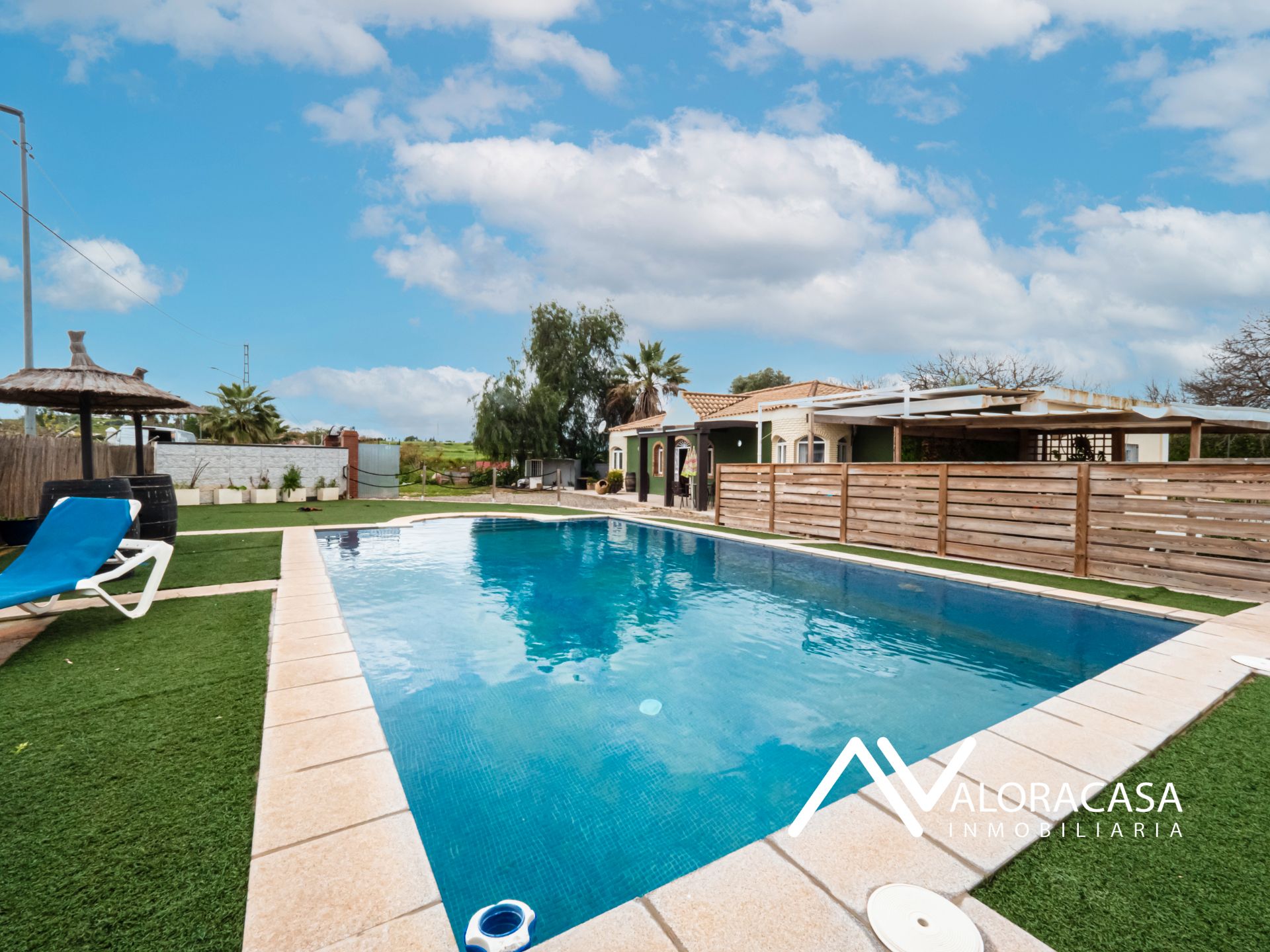 Schwimmbecken von Country house zum verkauf in Cártama mit Privatgarten, Terrasse und Schwimmbad