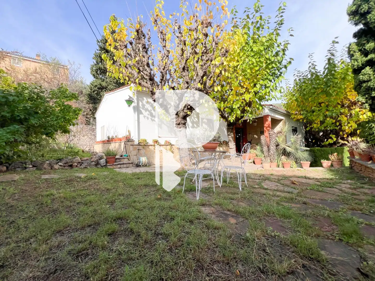 Jardí de Casa o xalet en venda en Vallirana amb Calefacció, Jardí privat i Terrassa