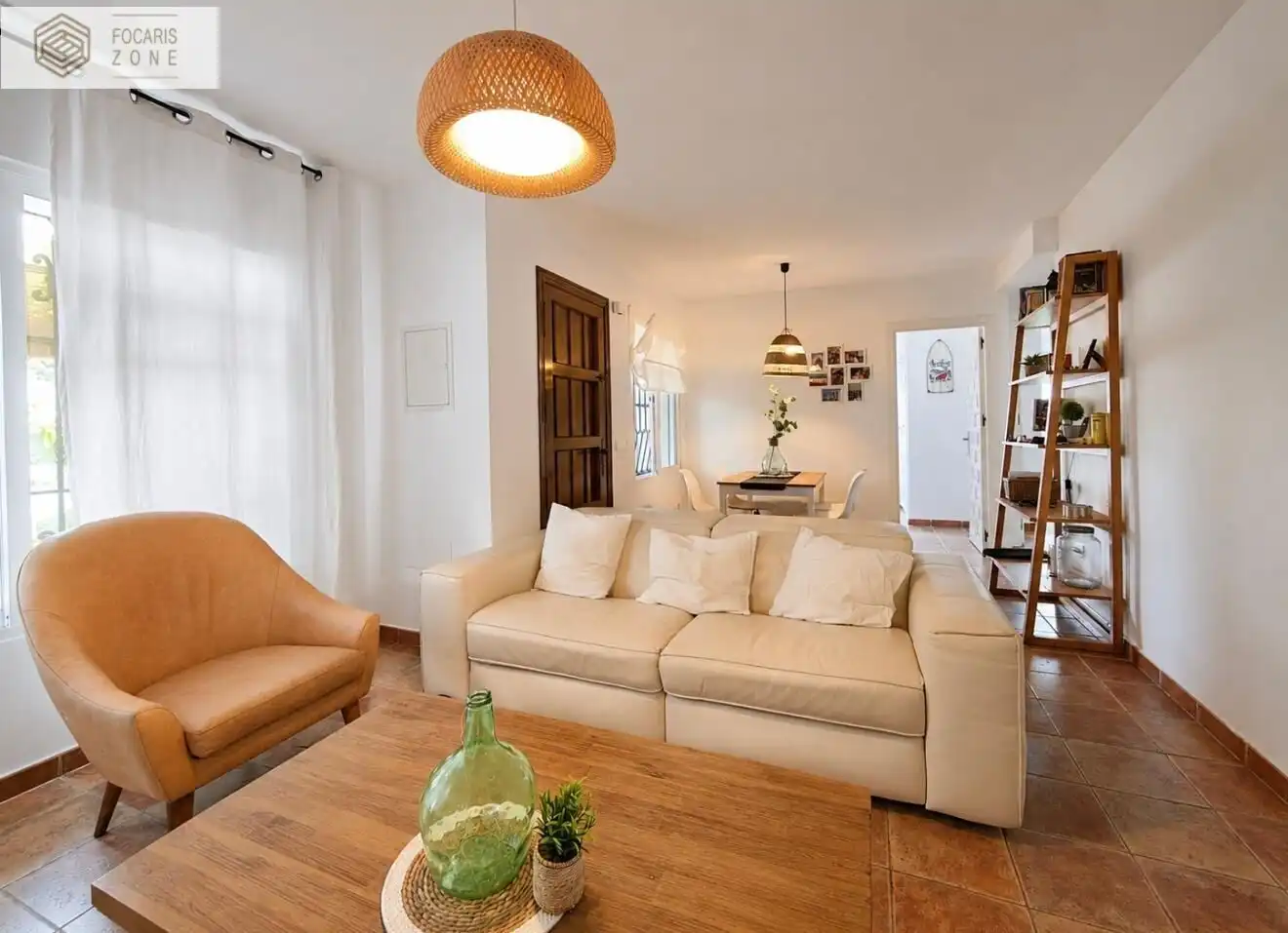 Living room of Ground floor for sale in Estepona  with Private garden, Terrace and Community pool