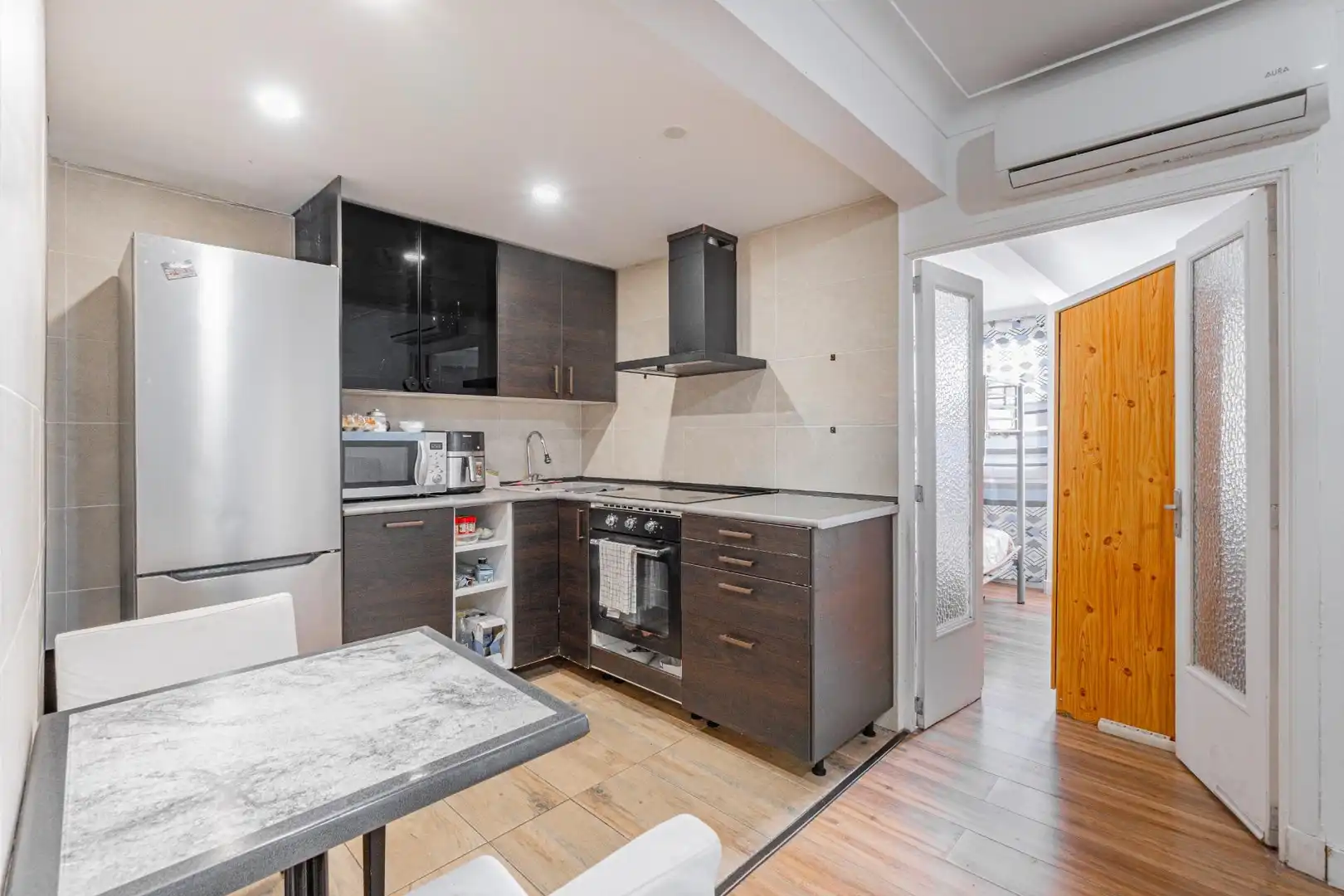 Kitchen of Flat for sale in  Palma de Mallorca  with Air Conditioner, Heating and Parquet flooring