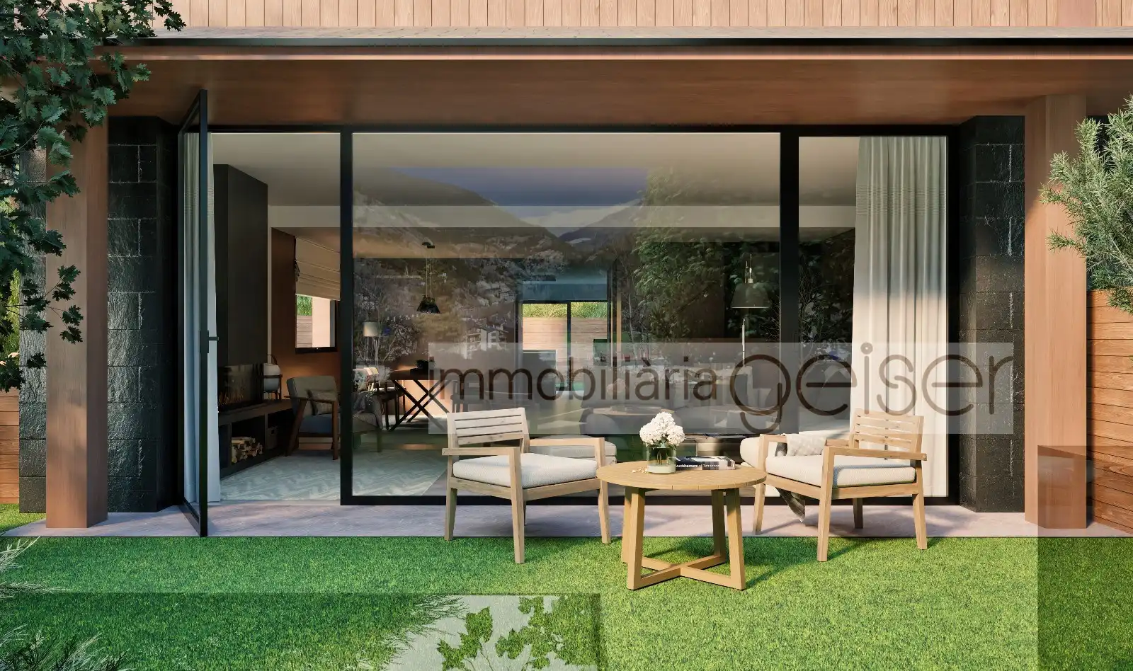 Terraza de Casa adosada en venta en Ordino con Calefacción, Jardín privado y Balcón