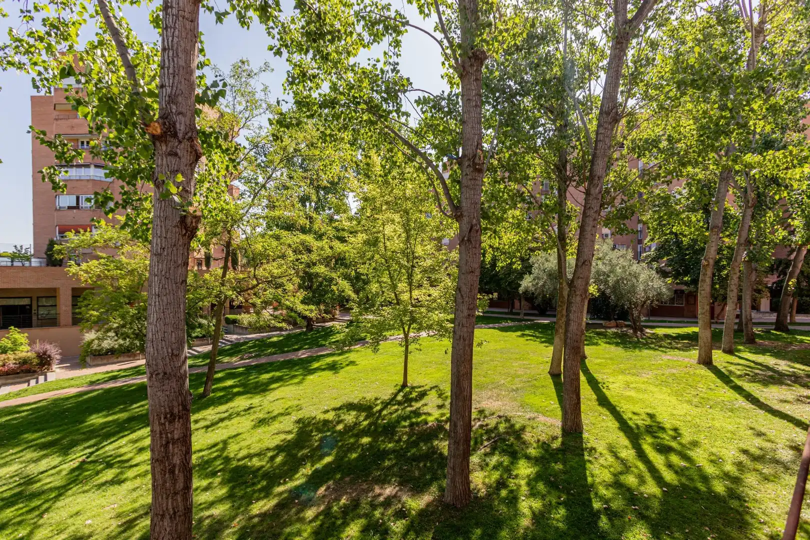 Garden of Lofts for rent in Tres Cantos  with Air Conditioner, Heating and Terrace
