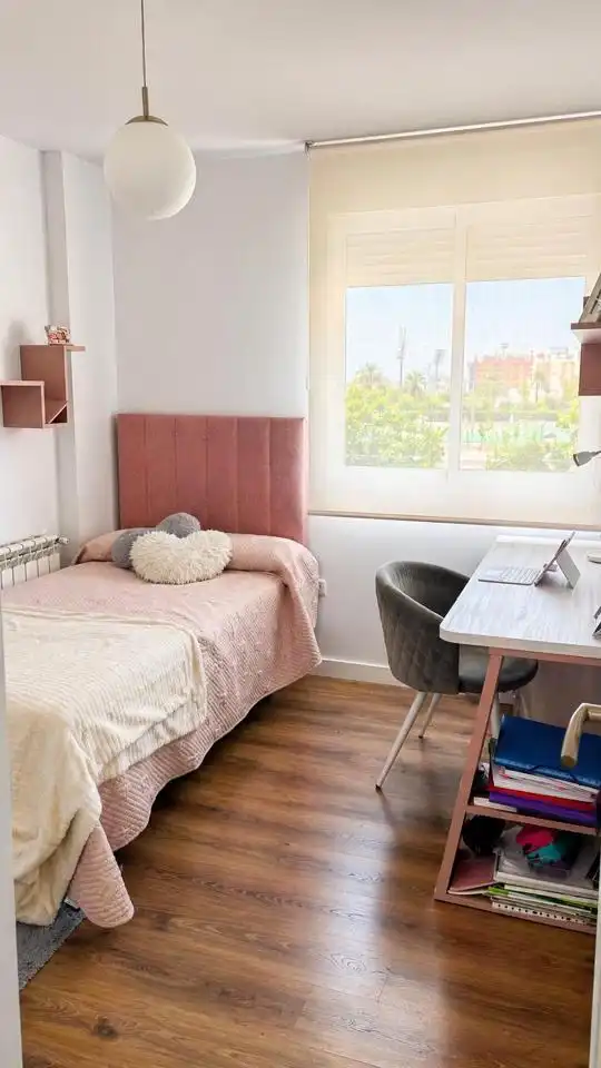 Schlafzimmer von Wohnung zum Verkauf in Elche / Elx mit Klimaanlage, Balkon und Gemeinschaftspool