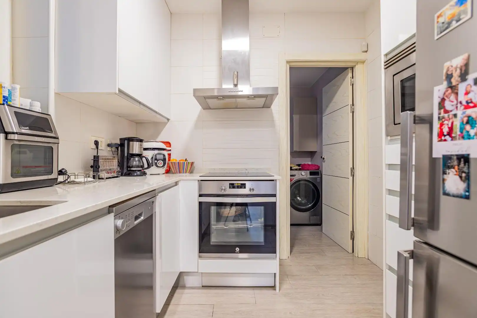 Küche von Wohnung zur Miete in Madrid mit Heizung