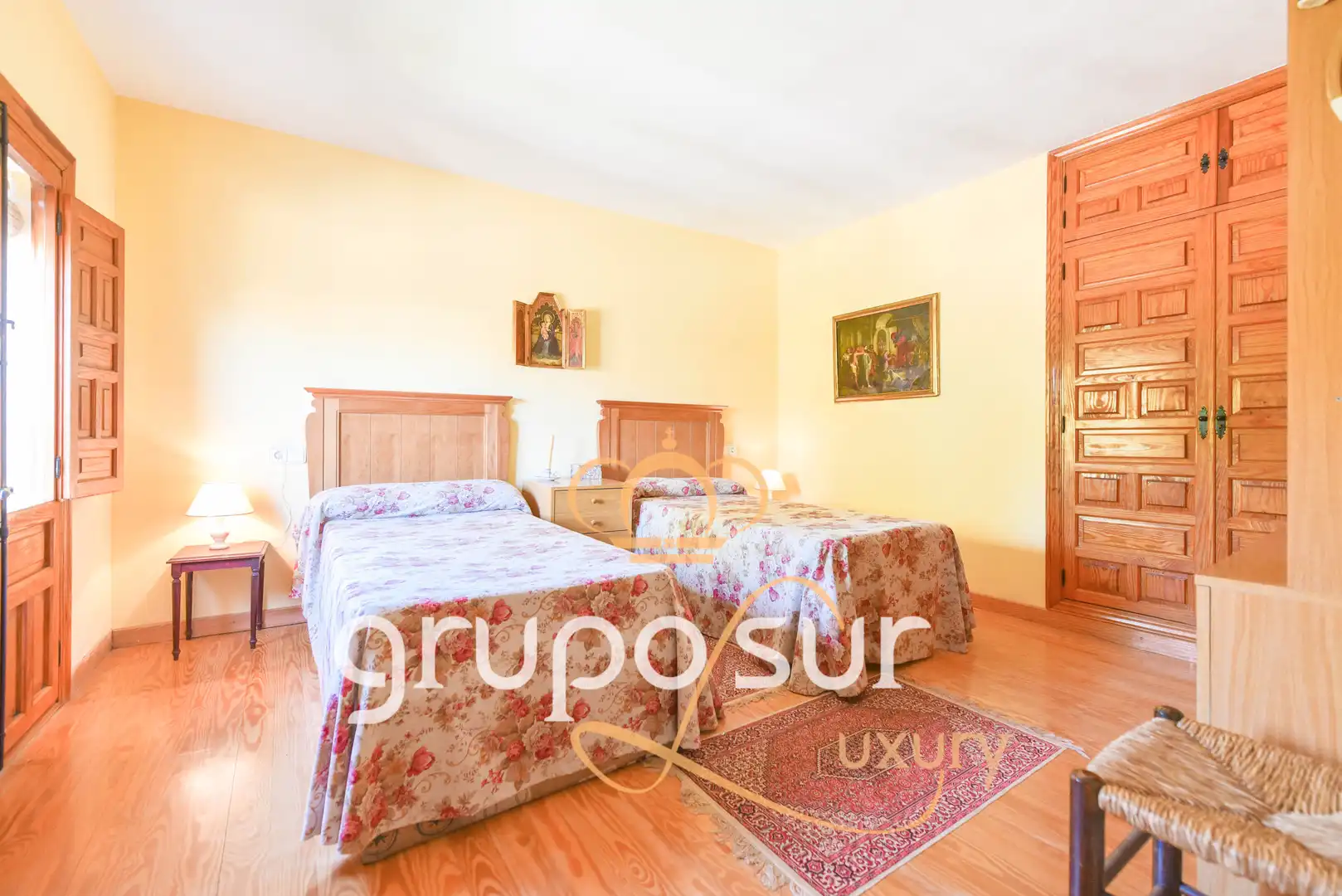 Habitación de Casa o chalet en venta en San Cebrián de Mazote con Calefacción, Jardín privado y Parquet