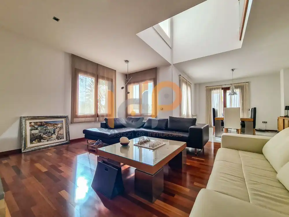 Sala de estar de Casa o chalet en venta en Huércal-Overa con Aire acondicionado, Calefacción y Jardín privado