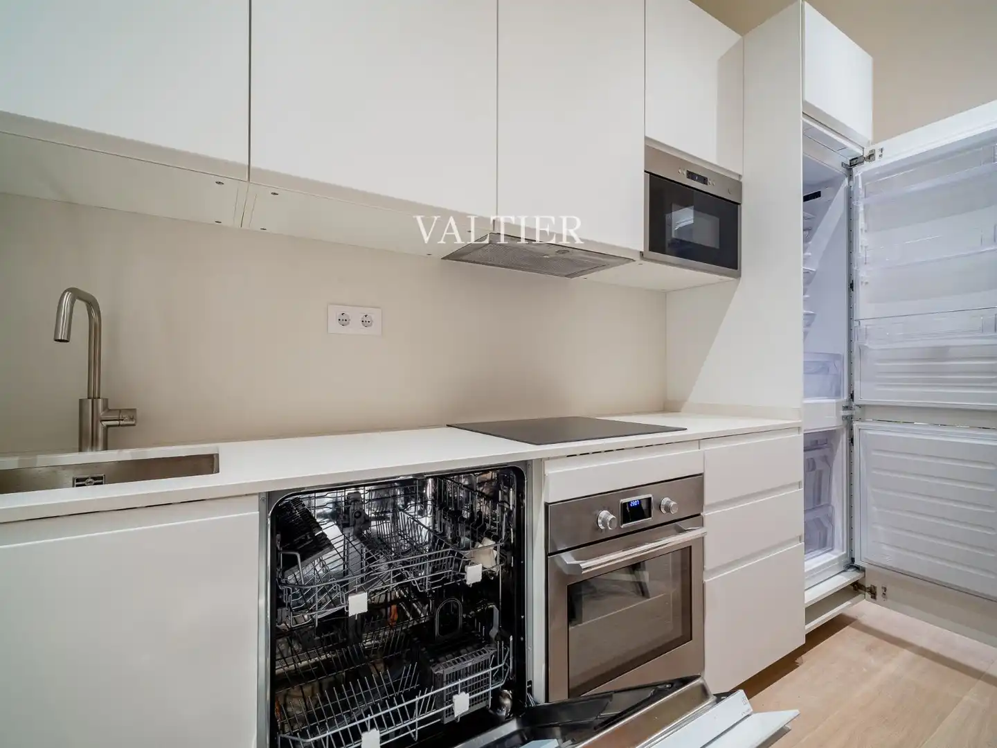 Küche von Wohnung zur Miete in Madrid mit Möbliert