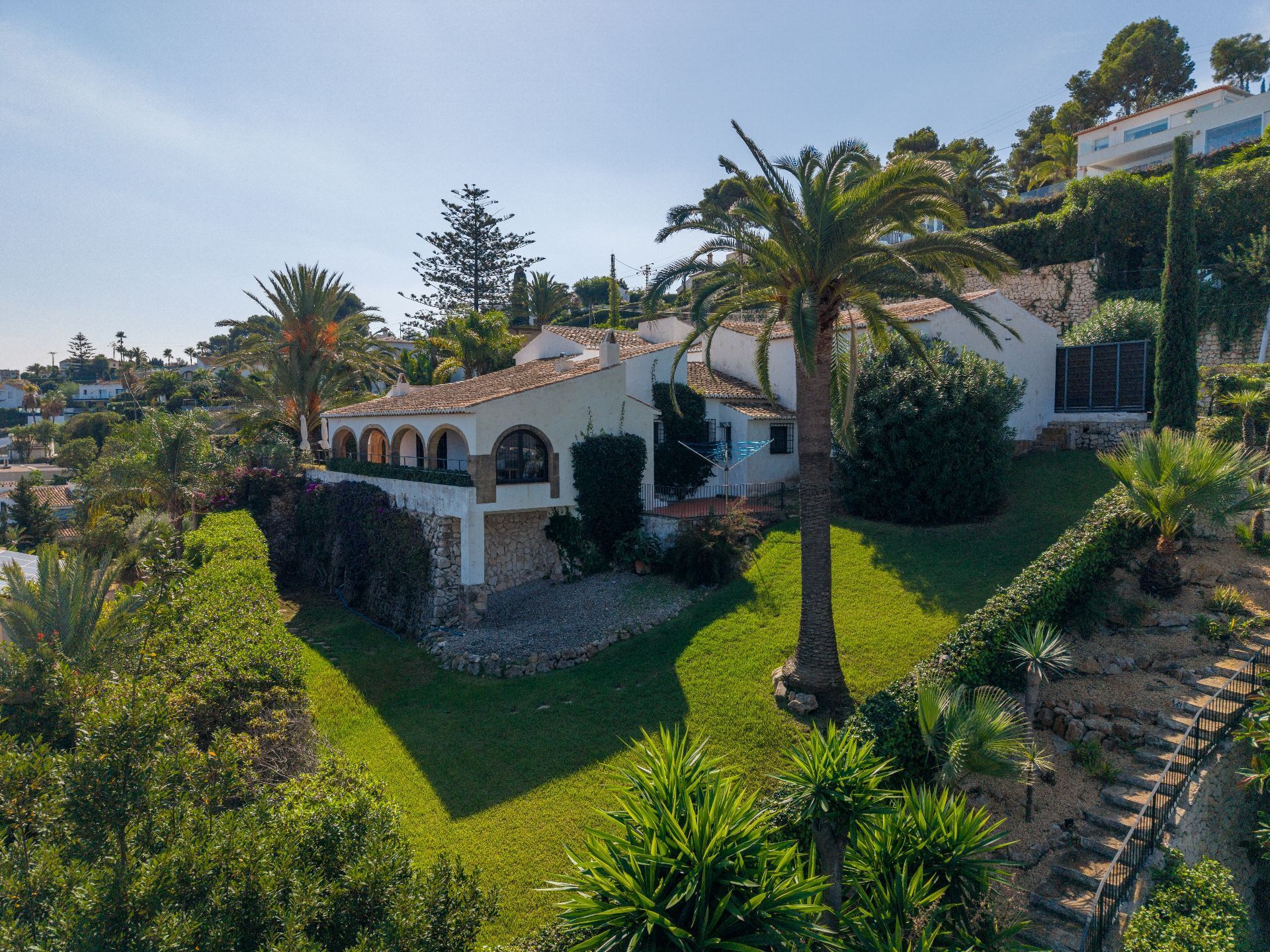 Vista exterior de Casa o chalet en venta en Jávea / Xàbia con Calefacción, Jardín privado y Terraza