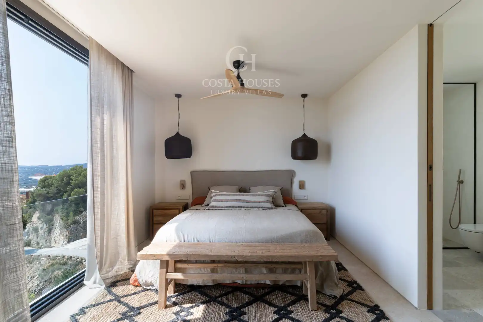 Bedroom of Houses for sale in Jávea / Xàbia  with Air Conditioner, Private garden and Terrace