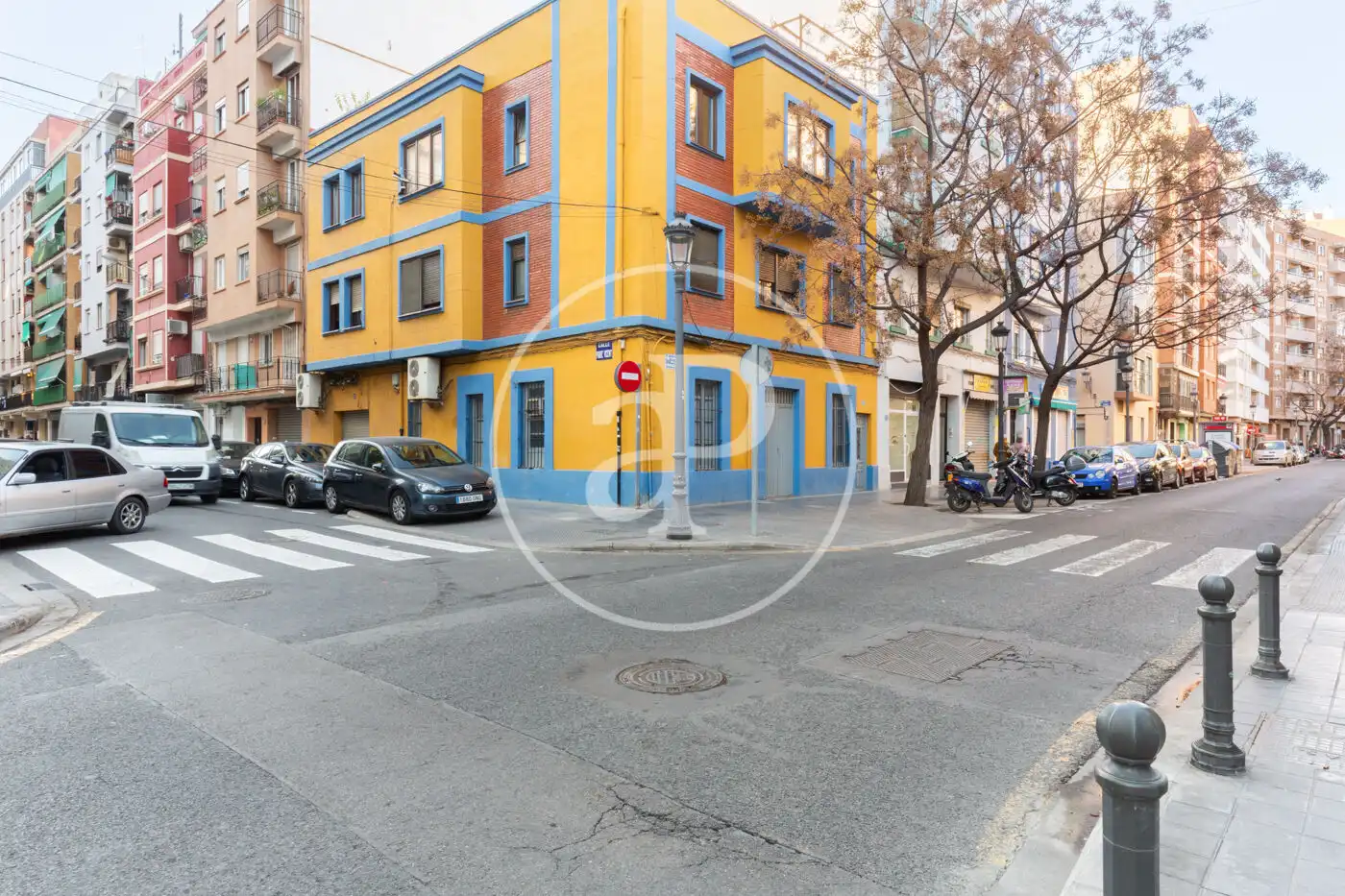 Außenansicht von Wohnung zur Miete in Valencia mit Klimaanlage, Heizung und Haustiere erlaubt