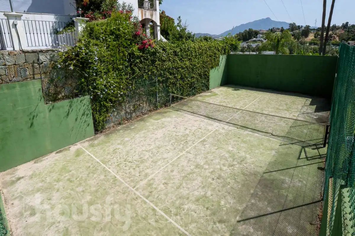 Garden of Houses for sale in Estepona  with Air Conditioner, Heating and Private garden