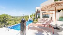 Exterior view of House or chalet for sale in Olivella  with Air Conditioner, Terrace and Swimming Pool