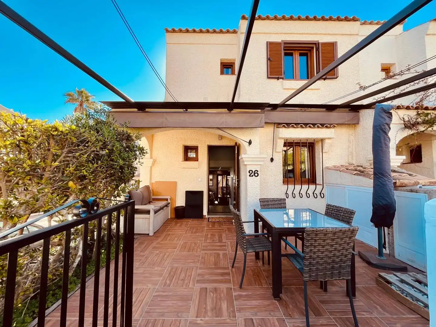 Terrace of Houses for sale in Santa Pola  with Air Conditioner, Heating and Private garden
