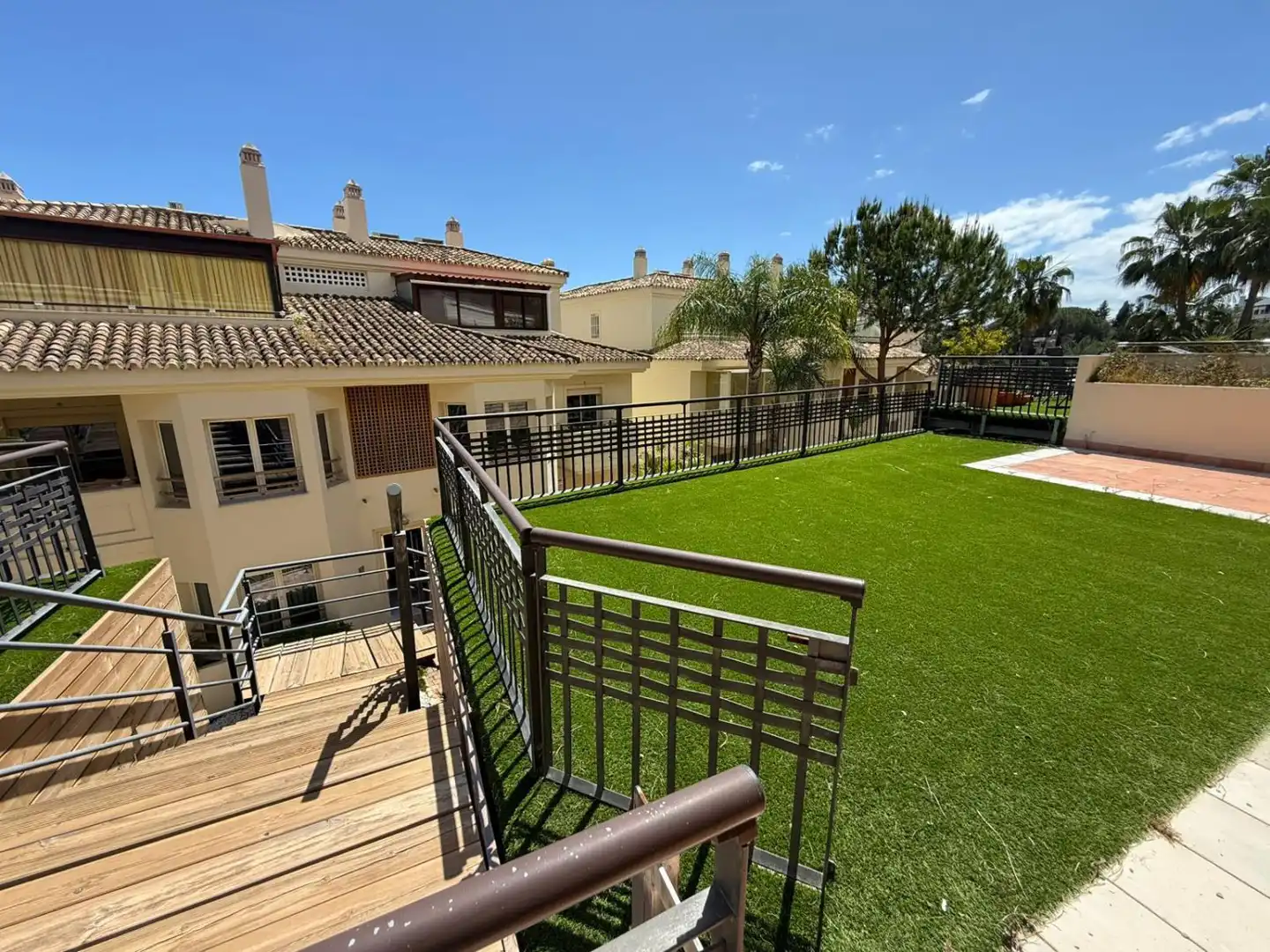 Terrasse von Wohnung zum Verkauf in Marbella mit Heizung, Terrasse und Gemeinschaftspool