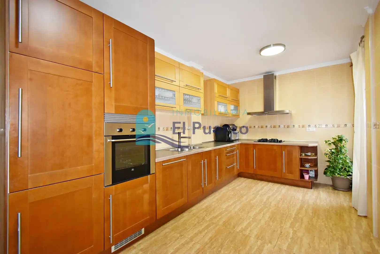 Cocina de Dúplex en venta en Mazarrón con Aire acondicionado, Calefacción y Jardín privado