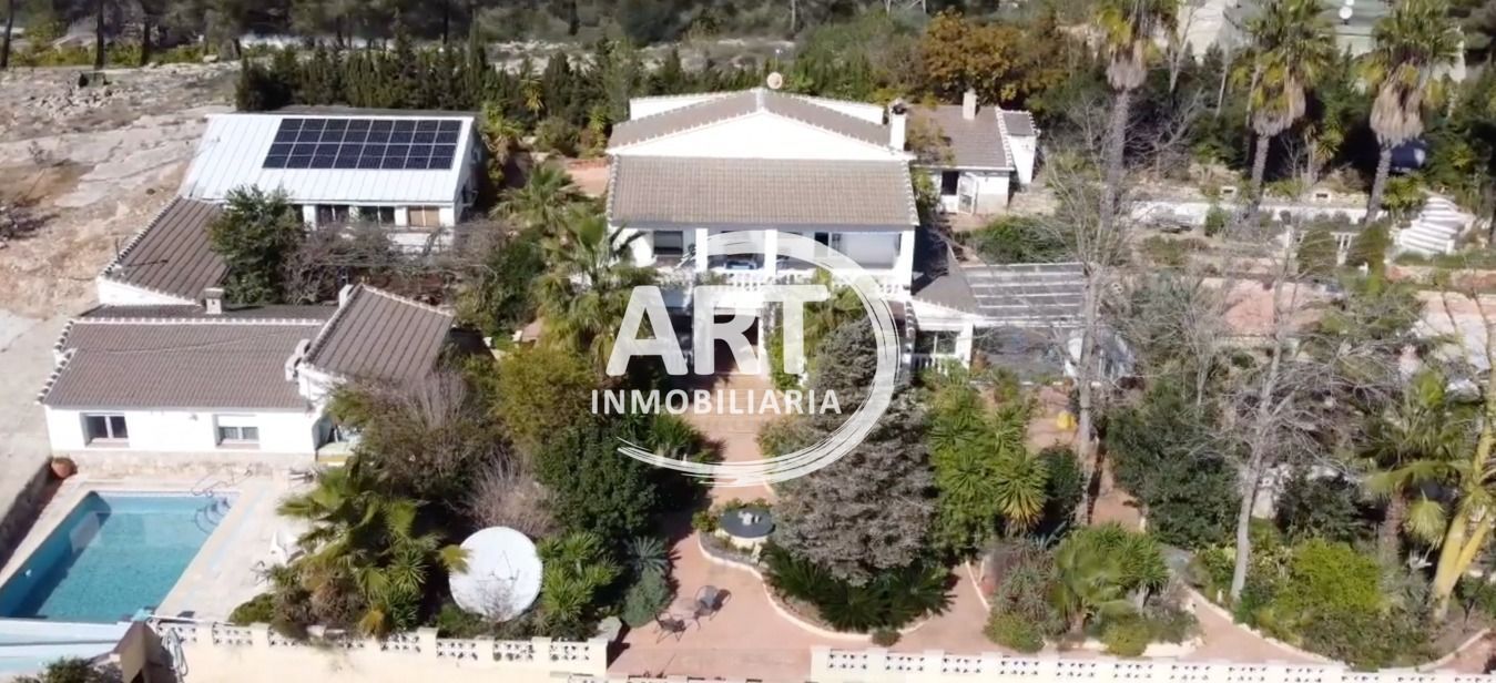 Vista exterior de Casa o xalet en venda en Benigànim amb Aire condicionat, Calefacció i Terrassa