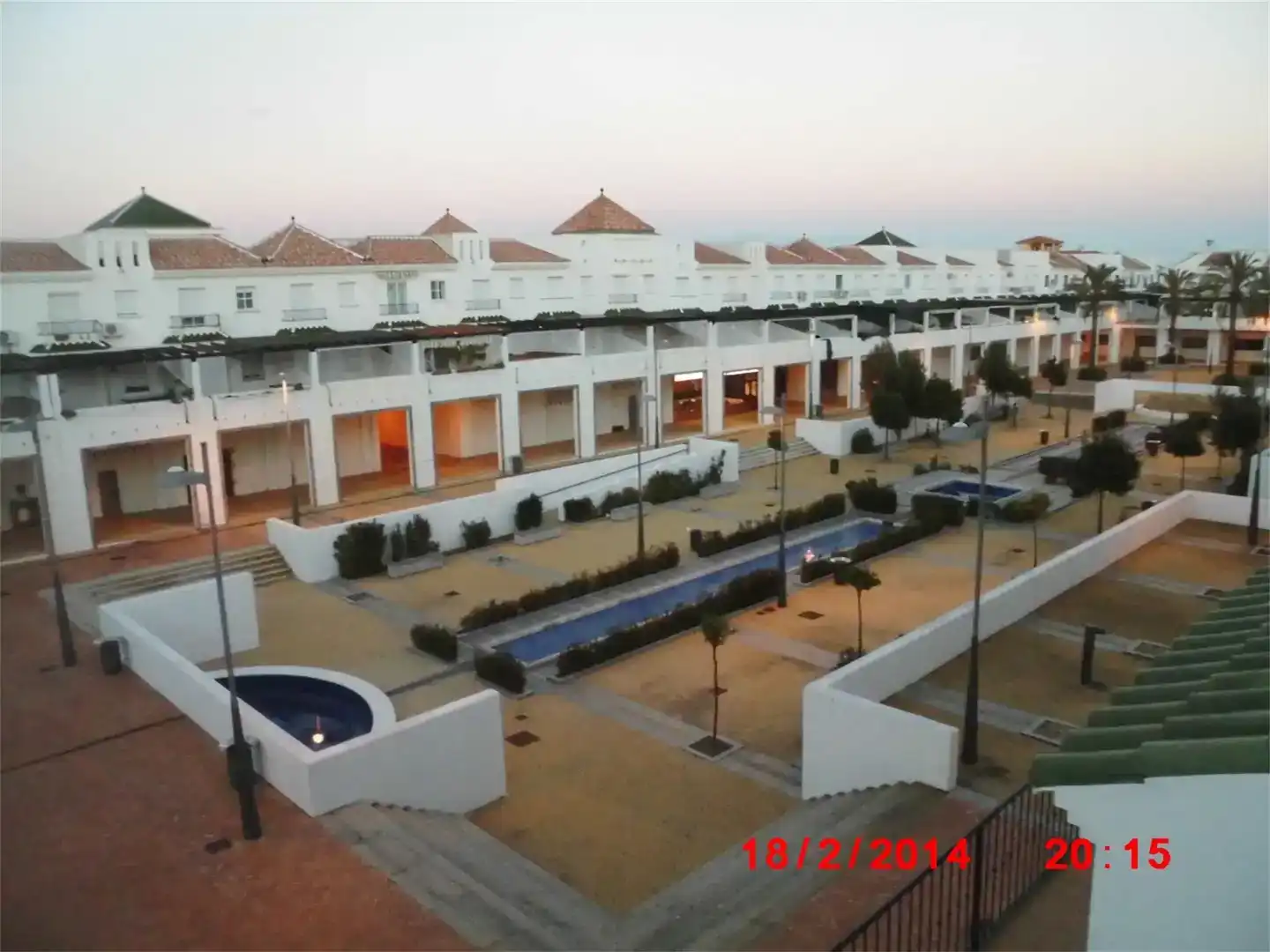 Vista exterior de Dúplex de lloguer en Punta Umbría amb Aire condicionat, Jardí privat i Traster