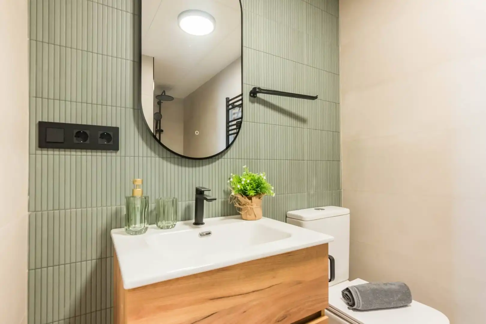 Baño de Apartamento en venta en Murcia con Aire acondicionado y Calefacción