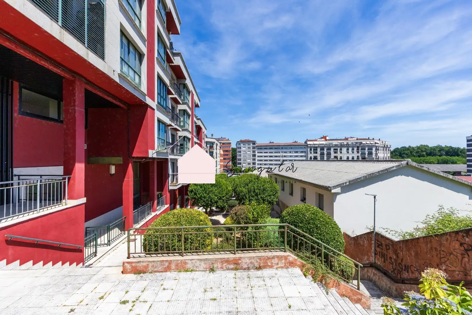 Exterior view of Flat for sale in Ponteareas  with Heating and Parquet flooring