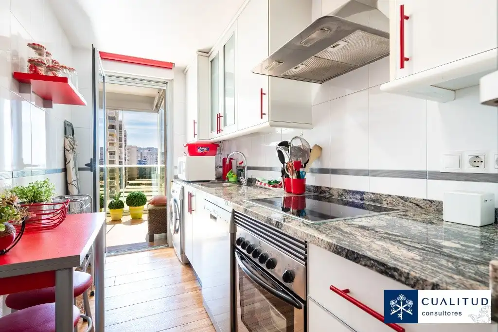 Kitchen of Flat for sale in Benicasim / Benicàssim  with Storage room